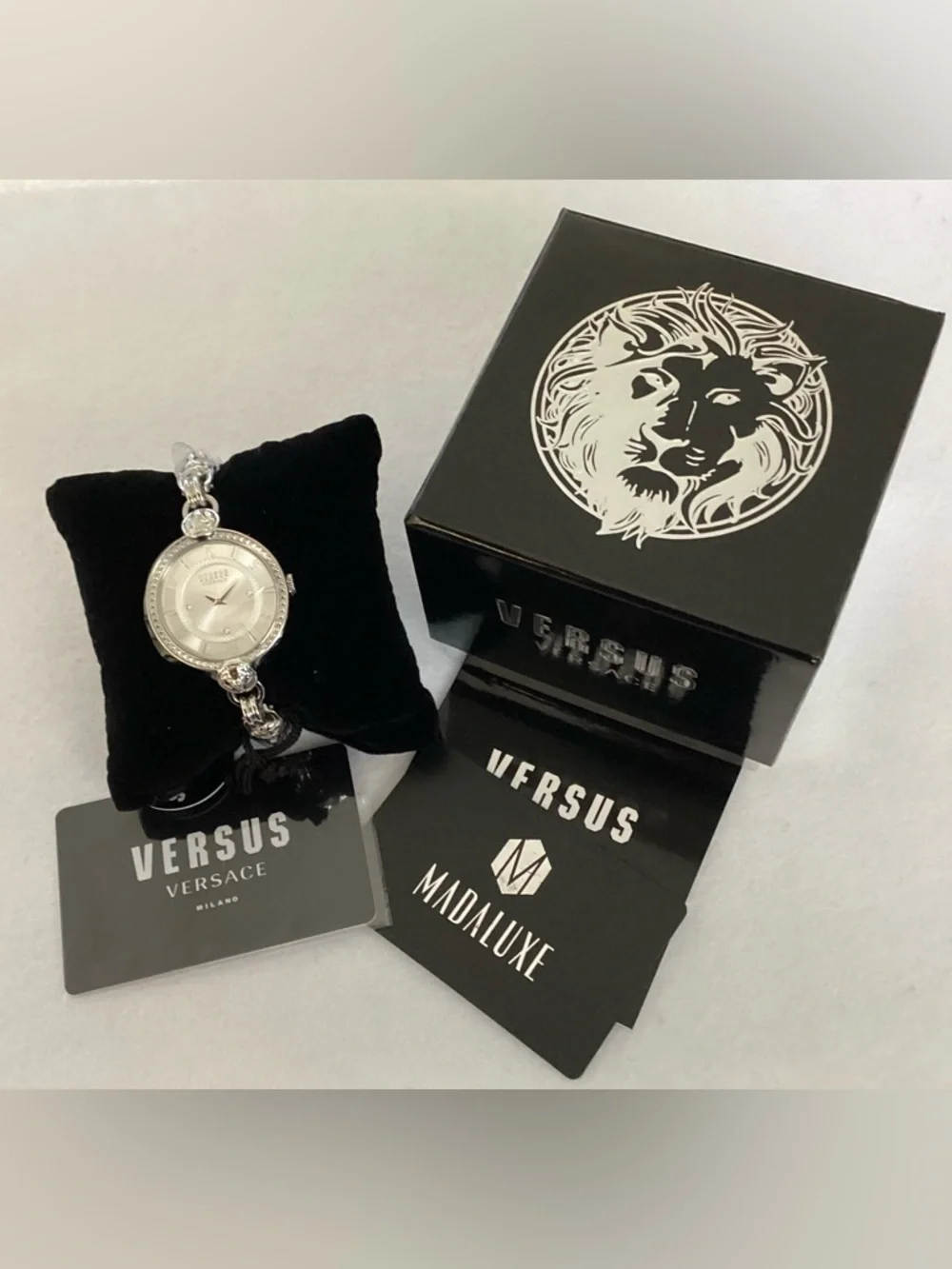 Versus Versace Silver and White Women's Bracelet Watch - Picture 3 of 15